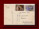 1953 Vatican Vatikan Postcard Campidoglio Rome Rom Posted To Great Britain Carte Postkarte 2scans - Brieven En Documenten