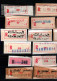 ! 3 Steckkarten Mit 70 R-Zetteln Aus Tunesien, Tunesia, Einschreibzettel, Reco Label - Tunesien (1956-...)