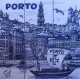 Porto Old City Vew, Sea, Portugal Souvenir Fridge Magnet - Tourism