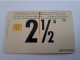 NETHERLANDS / CHIP ADVERTISING CARD/ HFL 2,50  /  BOTTELIER/ WINE     /     CRE 349 ** 14584** - Privées