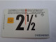 NETHERLANDS / CHIP ADVERTISING CARD/ HFL 2,50  / WAGENER BOUWSTOFFEN /     CRE 224** 14593** - Privé