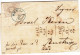 186? BULGARIA DANUBE STEAM NAVIGATION COMPANY DDSG FOLDED LETTER FROM OREAVA TO RUSTZUK. - Covers & Documents