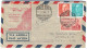 Carta Con Marca Del 50 Aniversario 1er Vuelo En España 11-2-1910 - Cartas & Documentos
