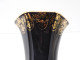 Delcampe - -ANCIEN VASE PORCELAINE CASTEL FRANCE LIMOGES BLEU De FOUR DORURES 22 K Gold   E - Limoges (FRA)