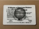 Mint USA UNITED STATES America Prepaid Telecard Phonecard, T.G.I.FRIDAY’S SAMPLE CARD, Set Of 1 Mint Card - Verzamelingen