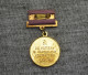 Medal For Success In The National Economy Of The Ussr - Russie