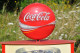 Delcampe - Enseigne Publicitaire De Trottoir Double Face Coca Cola - Uithangborden