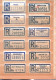 ! 3 Steckkarten, Collection 291 R-Zettel Aus Großbritannien, Great Britan, England, London, Einschreibzettel, Reco Label - Collections