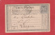 Carte Postale - 15C Type Sage - Haute Marne Bourbonne Les Bains Vers Langres 1877 - Cartes Précurseurs