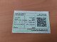 Ticket De Transport (train) "CAIRO - ALEXANDRIA" Egypte - Wereld