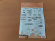 Ticket De Transport *** (bus) "LUXOR - LE CAIRE" Egypte - Mundo