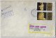 Vatican 1979 Airmail Cover Sent To Blumenau Brazil 2 Stamp Sculpture Series Pericles And Laokoon - Lettres & Documents