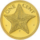 Monnaie, Bahamas, Elizabeth II, Cent, 1974, Franklin Mint, Proof, FDC, Laiton - Bahamas