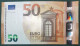 50 EURO SPAIN 2017 LAGARDE V022A2 VC SC FDS UNC. PERFECT - 50 Euro