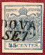 1850 45c TYPE I With RARE NARROW DISTANCE, Hand Paper, VF Used PADOVA (Lombardo-Veneto Lombardei-Venetien Österreich - Lombardy-Venetia
