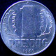 Germany - DDR - 1968 - KM 8.1 - 1 Pfennig - VF+ - Look Scans - 1 Marco