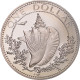 Monnaie, Bahamas, Elizabeth II, Dollar, 1974, Franklin Mint, U.S.A., Proof, FDC - Bahama's