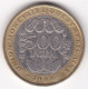 États De L'Afrique De L'Ouest 500 Francs 2004, Bimétallique, KM# 15 - Autres – Afrique