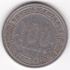 République Centrafricaine, 100 Francs 1971, En Nickel, KM# 6 - Central African Republic