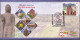 BUDDHISM- SARNATH, VARANASI - BUDDHA CIRCUIT - PICTORIAL CANCELLATION - SPECIAL COVER - INDIA -2022- BX4-24 - Buddhism