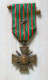 Croix De Guerre 1914/1918 1 étoile Avec Ruban - Frankreich