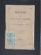 BY1  FRANCE SUR BULLETIN DISCOURS  CURIOSITé PAS COURANT 1860   ++BLOC NAPOLEON  5C .  ++++ - 1853-1860 Napoléon III.