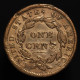 Etats-Unis / USA, Liberty Head, 1 Cent, 1838, Cuivre (Copper), TTB (EF), KM#45.2 - 1816-1839: Coronet Head (Testa Coronata