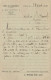 PARIS - 1901 - CARTE PRECURSEUR  SAGE REPIQUAGE PRIVE DE L. NOZAL FEERS ET CHARBONS. POUR NAIX PRES LIGNY - Cartes Précurseurs