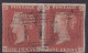 GB Victoria Line Engraved  Penny Red .  Imperf Pair. Good Used - Used Stamps