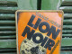 Delcampe - Ancienne Plaque Tôle Publicitaire Cirage Crême Lion Noir - Droguerías