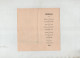 Montrevel 1949 Rochet Menu - Menus