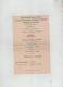 Hôtel Du Lac Le Bois D'Oingt Menu 1952 Sortie Amicale Itinéraire Programme Delair Serra Concours Boules Apéritif - Menú