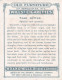 Old Furniture 1923 - No6 Oak Settle - Wills Cigarette Card - Original Card - Large Size - Wills