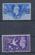 GRANDE-BRETAGNE 1946 N°235 & 263 Avec Charnières - Anniversaire De La Victoire - Symboles Maçonniques - Unused Stamps