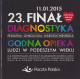 2015 Poland Booklet - 23rd Finale Of The Grand Orchestra Of Christmas Charity, Dignostics, Health / Stamp MNH** + FDC - Libretti