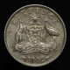 Australie / Australia, George VI, 6 Pence, 1942, D - Denver, Argent (Silver), TTB (EF), KM#38, Schon.25 - Sixpence