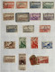 Delcampe - Algérie, Collection De Timbres Oblitérés Dont Centenaire, Blessés Au Maroc, Pionniers Du Desert, Très Intéressante - Collections, Lots & Séries