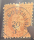 ST GOTTHARD (Szentgotthárd Ungarn) DKL BLAU Seltener Stpl RYAN 400P Österreich 1867 (Austria Hongrie Autriche Hungary - Used Stamps