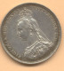 ROYAUME UNI 1 Shilling Victoria 1887 Argent/silver  Effigie Mince Du Jubilé - I. 1 Shilling