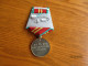 RUSSIA USSR Lot Of TWO MEDALS MILITIA POLICE FORCES FOR EXEMPLARY SERVICE 10 And 15 Years - Rusia