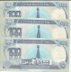 Iraq 100 Dinars 1994 Saddam Hussein 3 Pieces Paper UNC - Iraq