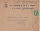 1941 - CERES SURCHARGE SEUL SUR LETTRE 2° JOUR D'EMISSION ! De CHALONS SUR SAONE => TROYES (AUBE) - Covers & Documents