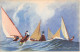 ILLUSTRATEUR - HAFFNER - MARINE - VIRAGE DE LA BOUEE PAR LES DINGHIES - LIGUE MARITIME ET COLONIALE - Haffner