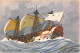 ILLUSTRATEUR - HAFFNER - MARINE - VAISSEAUX - APRES LA CAPTURE - LIGUE MARITIME ET COLONIALE - Haffner