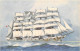 ILLUSTRATEUR - HAFFNER - MARINE - CINQ MATS BARQUE "LA FRANCE" - LIGUE MARITIME ET COLONIALE - Haffner