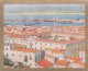 Around The Mediterranean 1926 - 15 Messina, The Town & Straits  - Sarony Cigarette Card - Original Card - Large Size - Wills