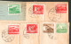 1958 1953 1960 BUILDING CASTLE Cover Letter BAJA Postmark LOT Ganz SERVICE Car Automobile BUS CSEPEL Post SÁROSPATAK - Storia Postale