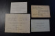 Lot Patru Invitatii Nunti 1911, 1939, 1943 Si 1951 Bucuresti Wedding Romania - Compromiso