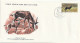 AFRIQUE DU SUD (RSA) - 4 Env. FDC, WWF, Guépard, Rhinoceros, Antilope, Zèbre - 1976 - Médaillier Franklin N° 9-12 - FDC