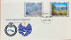 CUBA 1972, FDC COVER, HYDROLOGICAL INT. 2 DIFF. STAMP,  LANDSCAPE, TREE, FOREST & STREAM,  PAINTING - Cartas & Documentos